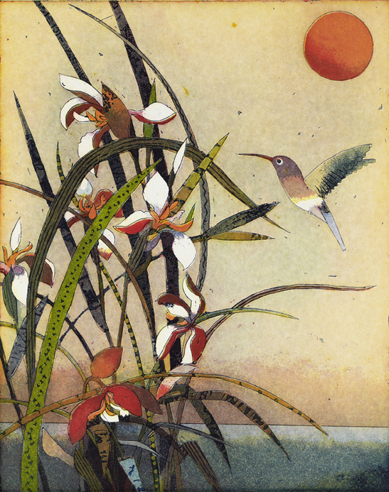 Bei den Teichlilien / Jutta Votteler /