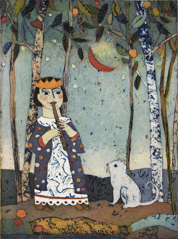 Kleine Flötenspielerin / Jutta Votteler /