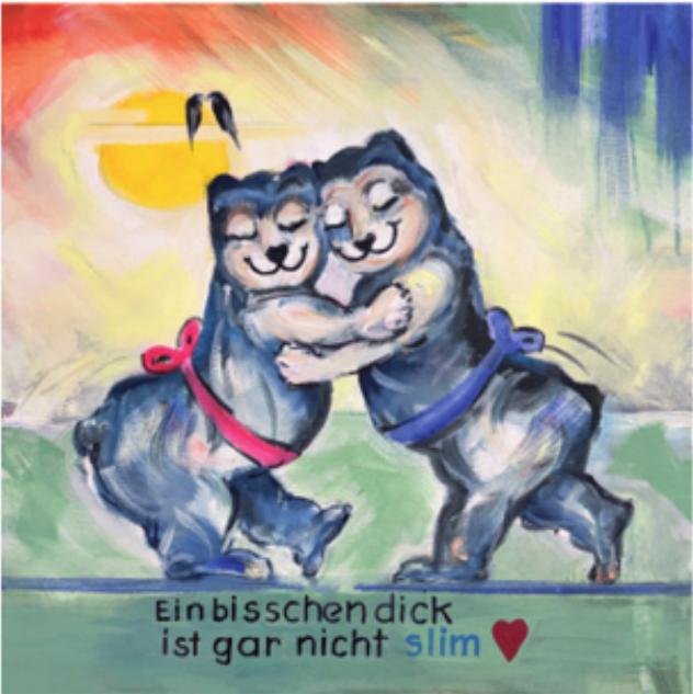 Ein bisschen dick, ist gar nicht slim/ Alfred Gockel /