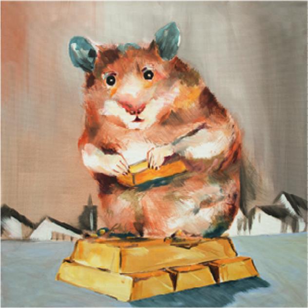 Goldhamster/ Alfred Gockel /